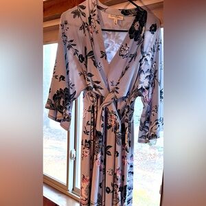 Jessica Simpson maternity wrap dress